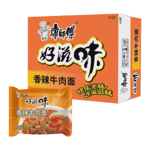 Pastas instantaneas sabor carne picante 91g